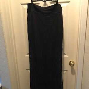 Kill star Lace Maxi Skirt